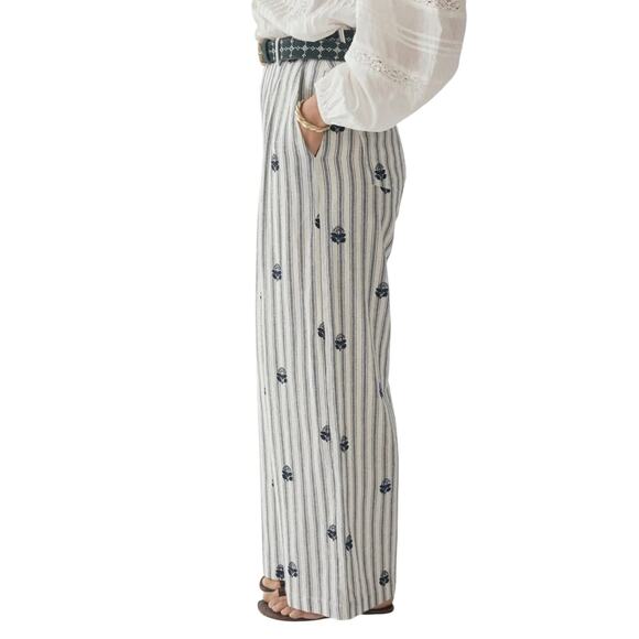 Mason Hotel Indira Pant - White/Blue
Stripes, size L - Picture 3 of 6